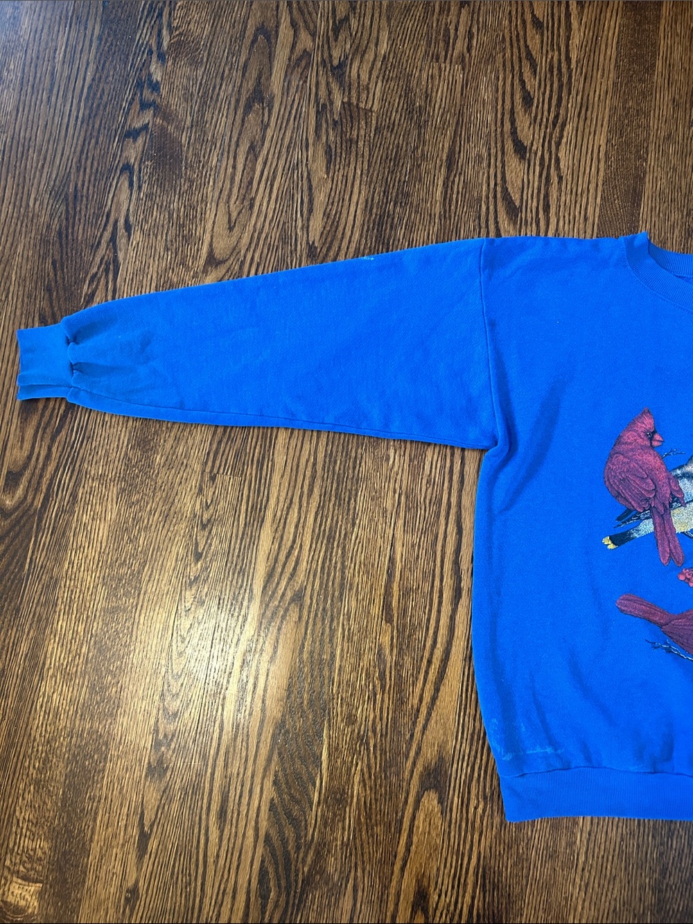 Vintage 90s Birds Nature Sweatshirt - Picture 7 of 11